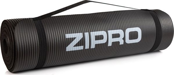 Zipro Στρώμα προπόνησης 180 cm x 60 cm x 1 cm μαύρο