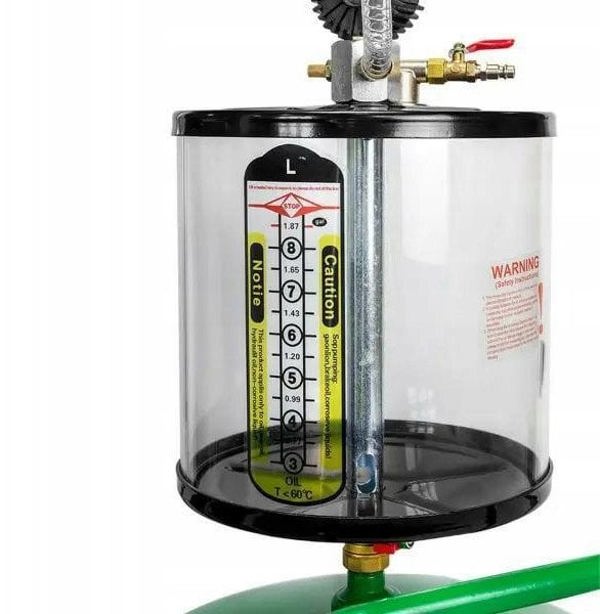 Zlewarko-wysysarka pneumatyczna 70l z 5 sondami 8-10bar