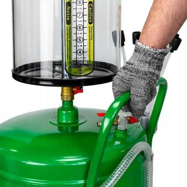 Zlewarko-wysysarka pneumatyczna 70l z 5 sondami 8-10bar