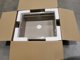 Νεροχύτης Quadron UNIQUE LOGAN 100 GraniteQ νεροχύτης soft taupe 56x45x21,5 cm 1-θέσιος υποκαθήμενος με χειροκίνητο σιφόνι χρυσό