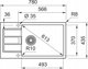 Νεροχύτης Franke Franke νεροχύτης S2D Slim 611-78 XL 143.0618.649 Λευκός 8372521 7612985850643