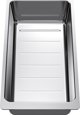 Νεροχύτης Blanco Axia III 6 S Silgranit ανθρακί με αυτόματο πώμα InFino, γυάλινη σανίδα, ανοξείδωτη αποστράγγιση, δεξιά λεκάνη (523472)