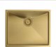 Quadron Anthony Νεροχύτης Κουζίνας Μονοθέσιος Inox PVD Χρυσός 54x44cm (Χωρίς Στραγγιστήρι)