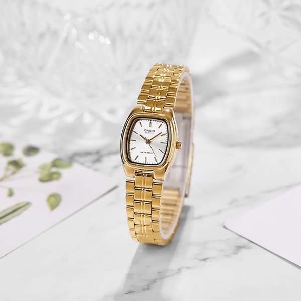 Χρυσό γυναικείο ρολόι Casio LTP-1169N-7A + BOX