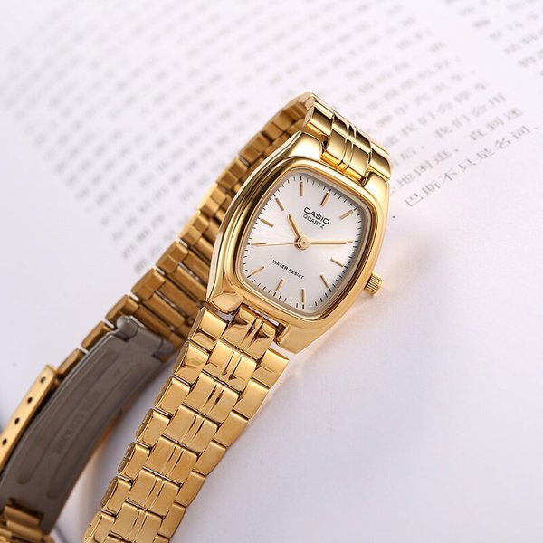 Χρυσό γυναικείο ρολόι Casio LTP-1169N-7A + BOX