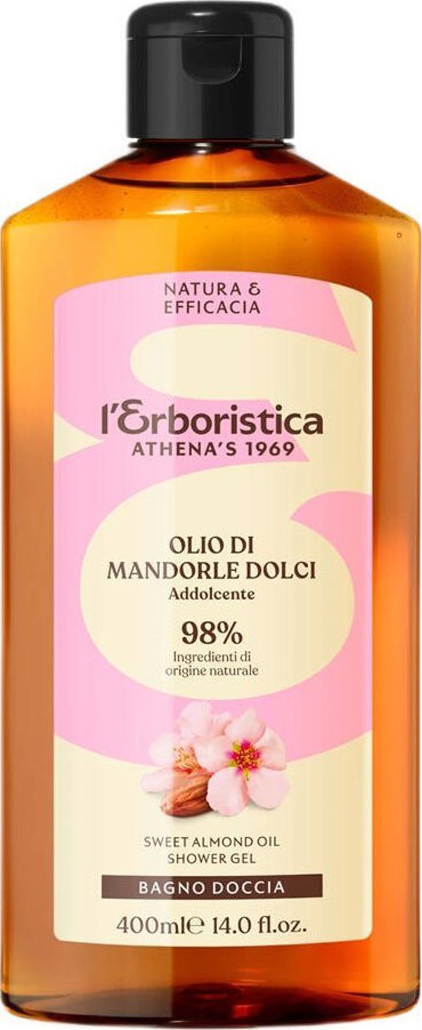 Απαλό τζελ ντους με αμυγδαλέλαιο 400ml