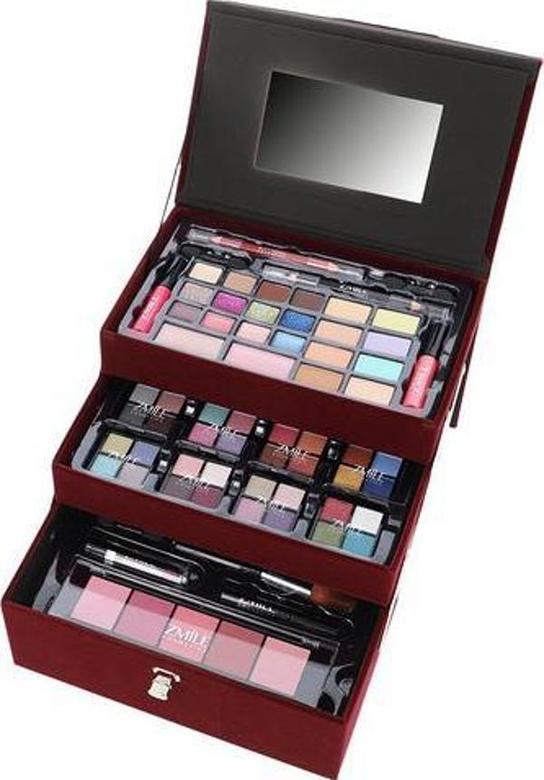 Zmile Cosmetics ZMILE COSMETICS Beauty Case Velvety Limited Grey Σετ καλλυντικών 80,2g