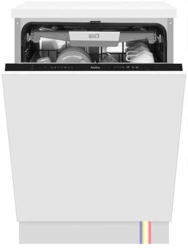 Amica DIM64C7EMONqH Πλυντήριο Πιάτων Εντοιχιζόμενο 60cm 14 Σερβίτσια