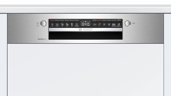 Πλυντήριο πιάτων Bosch Bosch SMI6ZCS07E Series 6, πλυντήριο πιάτων (ανοξείδωτο ατσάλι, Home Connect)