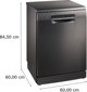 Πλυντήριο πιάτων Bosch Bosch Serie 4 SMS4EMC06E ελεύθερο πλυντήριο πιάτων 14 σετ. B
