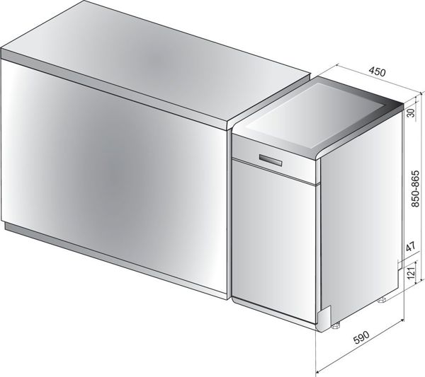 Πλυντήριο πιάτων Indesit DSFO3T224ID