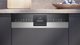 Zmywarka Siemens Siemens iQ300 SR53ES24KE, Semi built-in, Slimline (45 cm), Black, Stainless steel, Touch, 1.75 m, 1.65 m