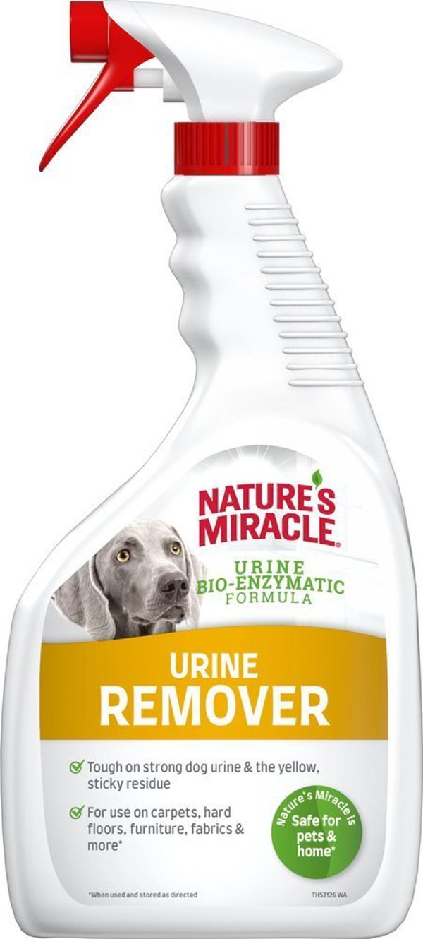 Zolux Nature's Miracle Urine Remover - Καθαριστικό Λεκέδων Ούρων Σκύλου, Βιοενζυματική Φόρμουλα, 946ml