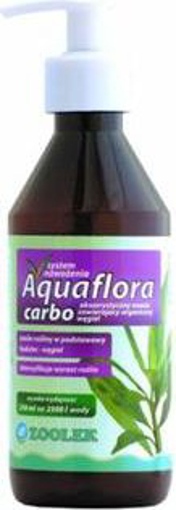 ΜΠΟΥΚΑΛΙ ZOOLEK AQUAFLORA CARBO 250ml 1196462 5907527471083