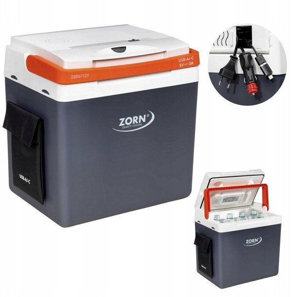 ZORN 25L ηλεκτρικό ψυγείο 12/230V και USB