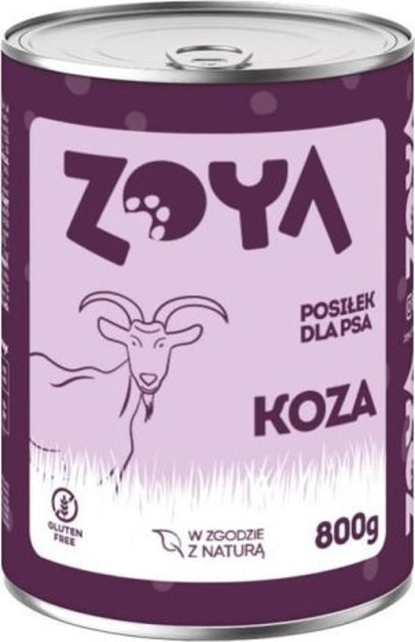 ZOYA Κατσίκα puszka - Βρεγμένη τροφή για σκύλους - 800g
