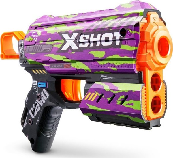 Zuru Εκτοξευτής SKINS FLUX (8 Βέλη) Crucifer