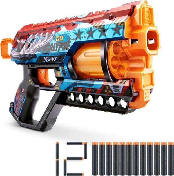 Zuru Εκτοξευτής Skins Griefer Apocalypse 12 βελάκια