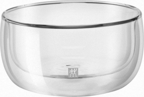 Zwilling Σετ Μπολ Γλυκού Sorrento 280ml, 2 Τεμάχια, Διάφανα από Βοριοπυριτικό Γυαλί