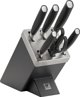 Σετ 5 μαχαιριών σε αυτοακονιζόμενο μπλοκ Zwilling All * Star