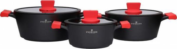 Zwieger Obsidian Σετ Κατσαρολών 6 Τεμ