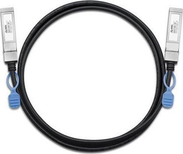 Καλώδιο ZyXEL DAC10G-1M Direct Attach Copper SFP+ 1m, Μαύρο