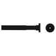 80-130 Ø 28 mm black βραχίονας μπάνιου πτυσσόμενος Sealskin