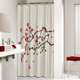Blossom 180x200 red κουρτίνα μπάνιου υφασμάτινη Sealskin