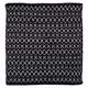 Boho 60x60 black πατάκι μπάνιου Sealskin