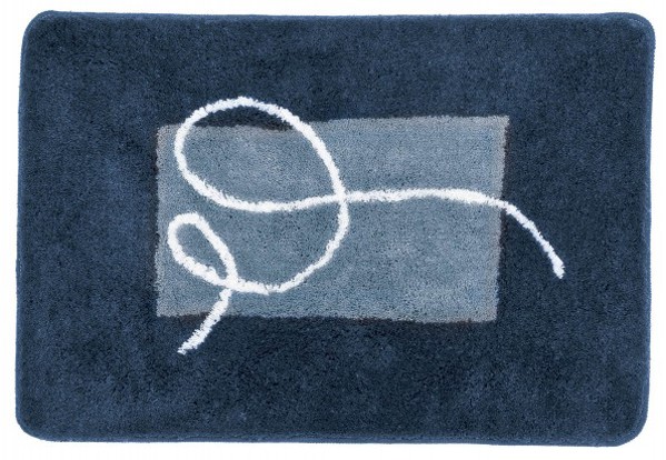 Carcassonne 60x90 blue Χαλάκι μπάνιου Sealskin