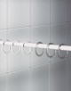 Clips 12 pcs transparent κρίκοι κουρτίνας μπάνιου Joybath