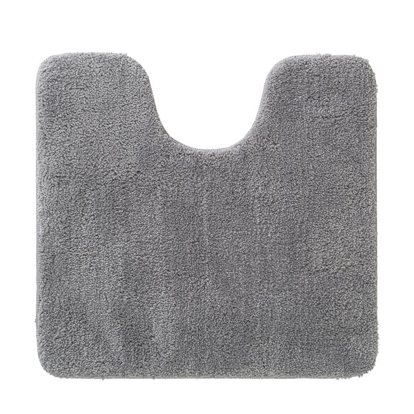 Cosima Πατάκι Λεκάνης 57x60cm Grey Sealskin
