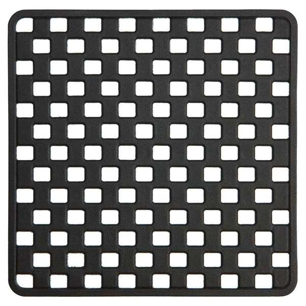 Doby 50x50 black αντιολισθητικό ταπέτο ντουζιέρας Sealskin