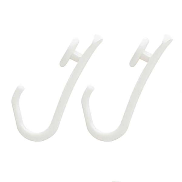 Easy roll hooks 12 pcs white κρίκοι κουρτίνας μπάνιου Sealskin