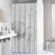 Flow 180x200 black κουρτίνα μπάνιου υφασμάτινη Sealskin