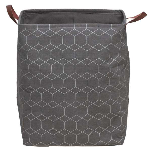 Geometric 50x40 grey καλάθι απλύτων Sealskin
