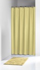 Granada 180x200 yellow Πλαστική κουρτίνα μπάνιου Sealskin