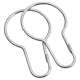 Hooks metal 12 pcs aluminum κρίκοι κουρτίνας μπάνιου Sealskin