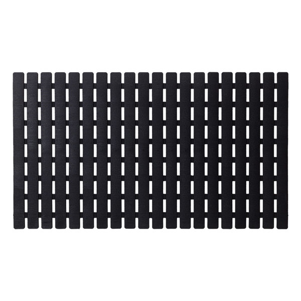 Nora Αντιολισθητικό Πατάκι 39x69cm Black Sealskin
