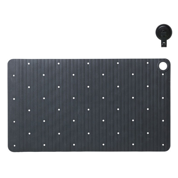 Ribb Αντιολισθητικό Πατάκι 40x70cm Anthracite with Black Hook Sealskin