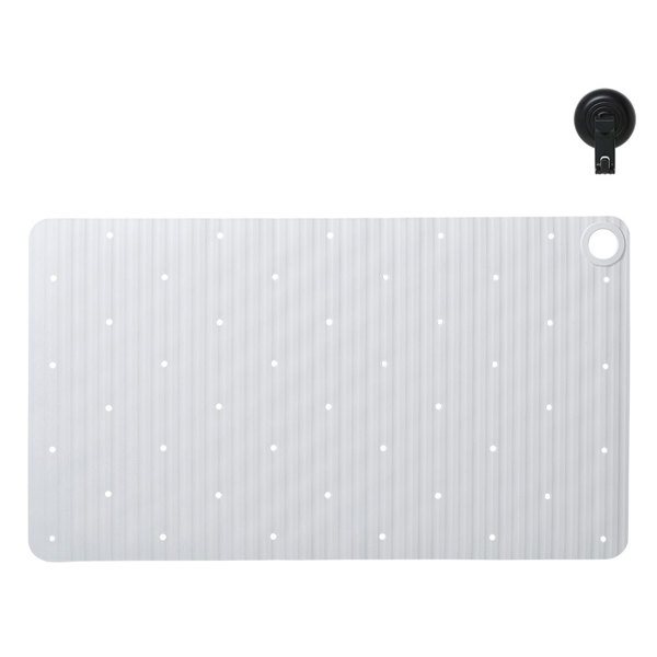Ribb Αντιολισθητικό Πατάκι 40x70cm White with Black Hook Sealskin