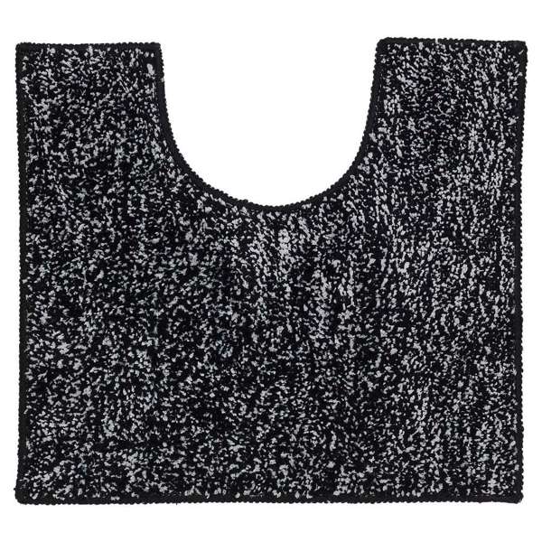 Speckles 45x50 black πατάκι λεκάνης Sealskin
