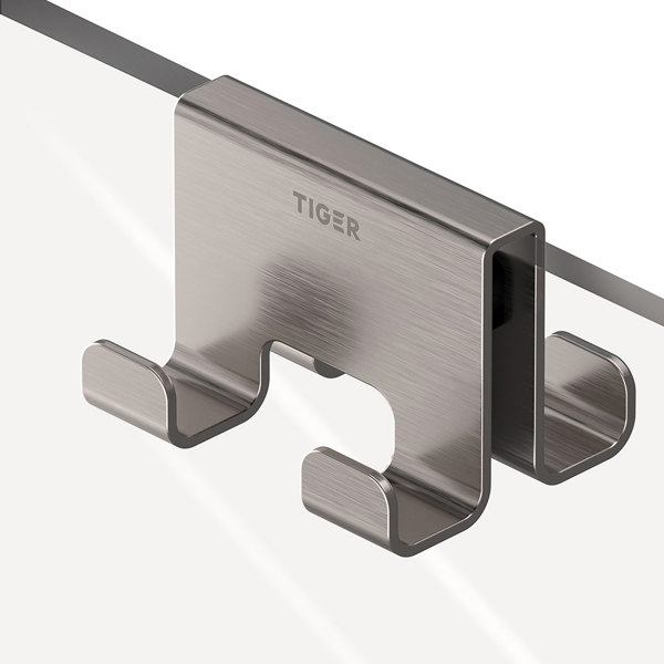 Tiger Caddy Άγκιστρο Τετραπλό 6-8 mm Brushed stainless steel 800295