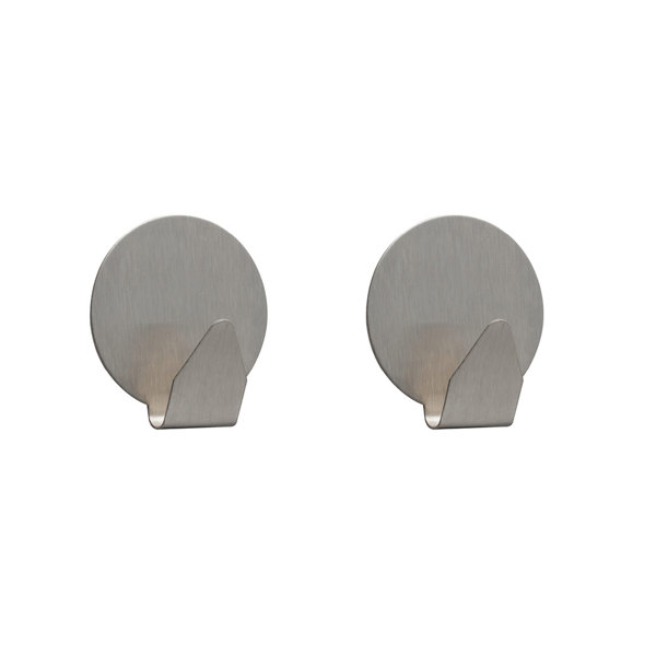 Tiger Baseline Σετ των 2 Άγκιστρο small Brushed stainless steel1112130942