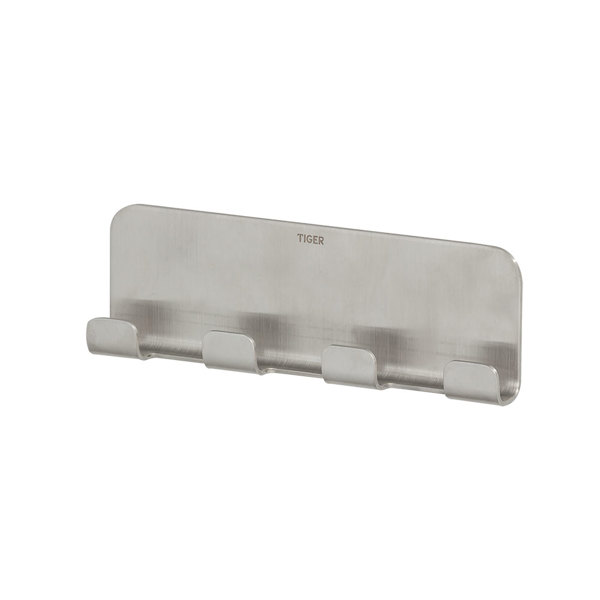 Tiger Colar Άγκιστρο Τετραπλό Brushed stainless steel 1314730946