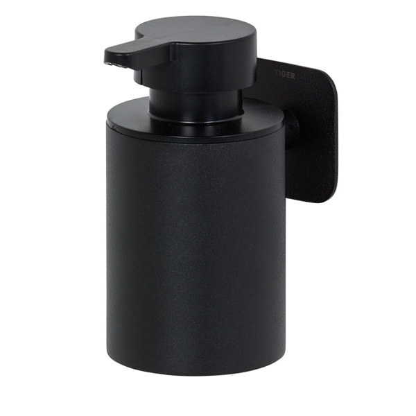 Tiger Colar Δοχείο Κρεμοσάπουνου Επιτοίχιο 180 ml Black 1313430746