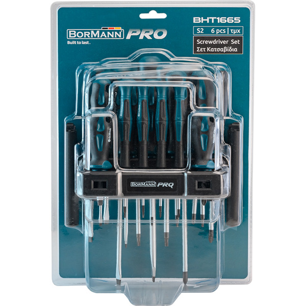 Bormann pro Bht1665 Bormann pro Bht1665 σετ 20τμχ Κατσαβίδια 036609