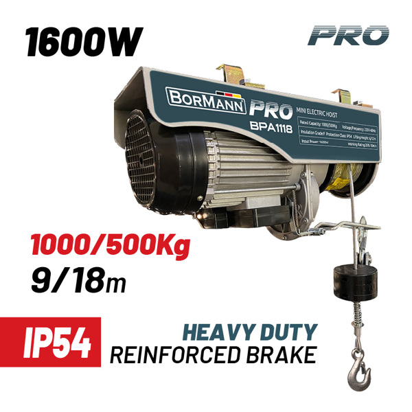 Bormann pro Bpa1118 Bormann pro Bpa1118 Ηλεκτρικό Παλάγκο 1000kg 036227