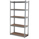 Bormann Elite Bsr3100 Bormann Elite Bsr3100 Ραφιέρα Γαλβανιζέ 5 Ράφια mdf 029199