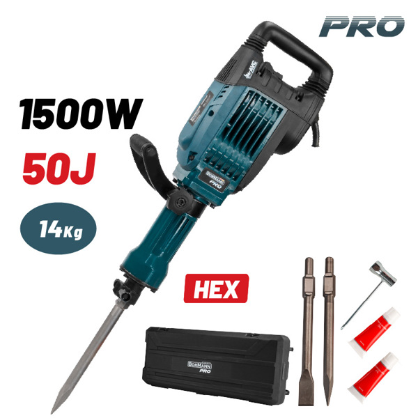 Bormann pro Bdh4800 Bormann pro Bdh4800 Κατεδαφιστικό Πιστολέτο 1500w 50j 035244